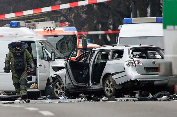 В Берлине во время движения взорвался автомобиль: погиб водитель