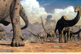 Как динозавры выросли такими большими на одной траве