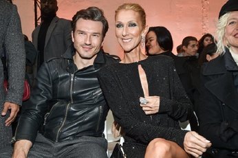 Селин Дион заглянула на показ Alexandre Vauthier