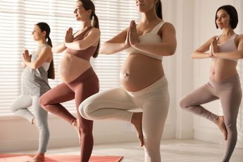 Как поддерживать себя в форме во время беременности