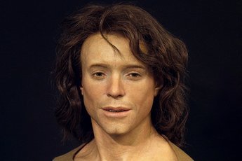 Реконструировано лицо молодого человека, жившего около 1300 лет назад