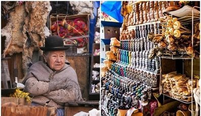 И жабы, и иконы - знаменитый рынок ведьм в Боливии манит туристов