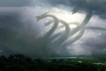 Лернейская Гидра: страшный многоголовый дракон, обитающий на болотах