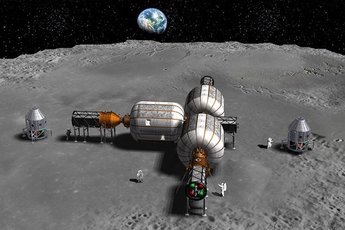 Японцы хотят создать лунную базу с помощью роботов