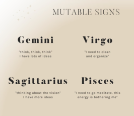Что означает термин «изменчивые» знаки зодиака в астрологии?