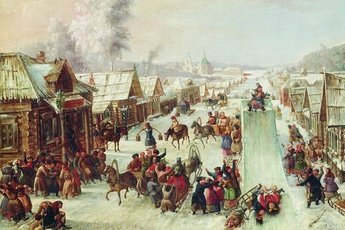 Чем на Руси зимой занимались